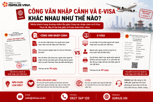 Công văn nhập cảnh & Evisa